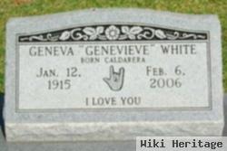 Geneva "genevieve" Caldarera White