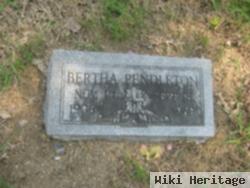 Bertha Pendleton