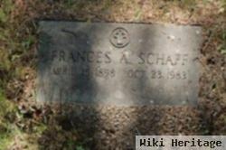 Frances A. Schantz Schaff Schuck