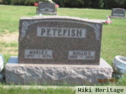 Merle L Petefish