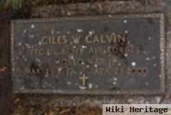 Pfc Giles William Calvin