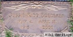 Mrs Gussie Marie Kidd Boedeker