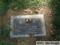 Dorothy F Gilreath York