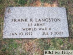 Frank Raymond Langston