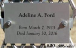 Adeline A Gehrig Ford