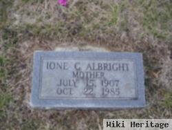 Ione Capps Albright