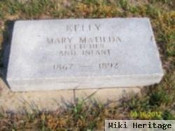 Mary Matilda "mattie" Kelly Fletcher