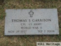 Thomas Stanley Fulton "tommy" Garrison