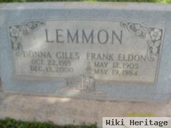 Frank Eldon Lemmon