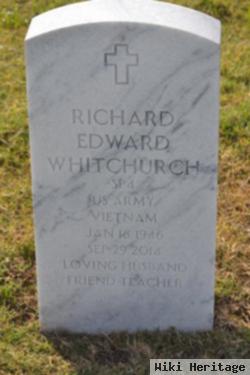 Richard Edward "ed" Whitchurch