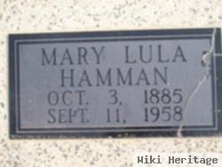 Mary Lula Hill Hamman