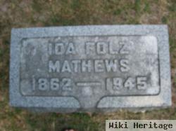 Ida Folz Matthews