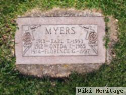 Oneda Irene Keefer Myers