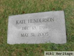 Kate Henderson