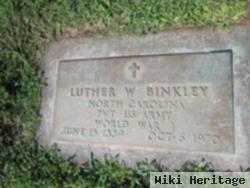 Luther Wesley Binkley