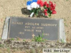 Henry Adolph Sudhoff