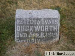 Rebecca Evans Duckworth