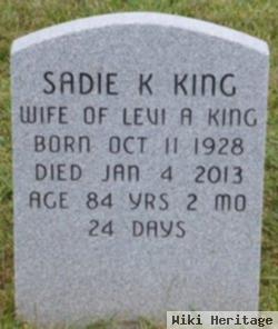Sadie K Esh King