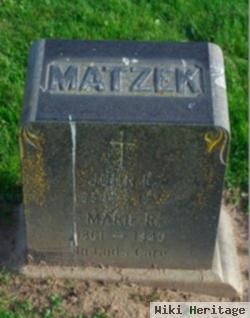 John I Matzek