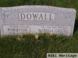 Martha Groome Dowall