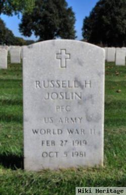 Russell H Joslin