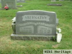 Louise F Abernathy