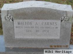 Milton A Carnes