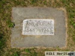 Abraham B Paxon