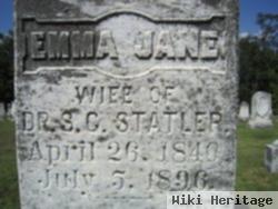 Emma J Statler