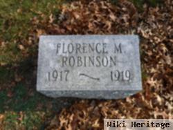 Florence M Robinson