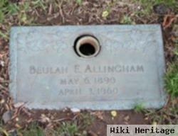 Beulah E Allingham