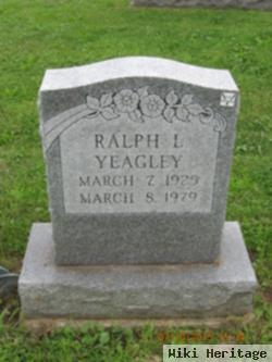 Ralph L Yeagley