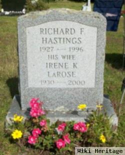 Richard F Hastings