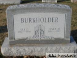 Eli Zimmerman Burkholder