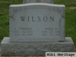 Anna D. Flickinger Wilson