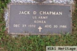 Jack D Chapman