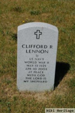 Clifford R Lennon