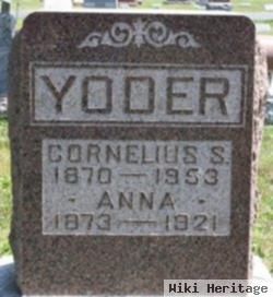 Cornelius S Yoder