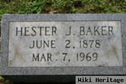 Hester J. Baker