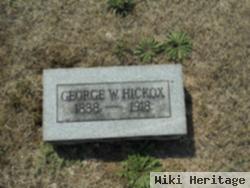 George W Hickox