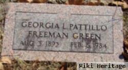 Georgia L. Pattillo/freeman Green