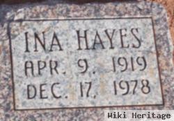 Ina Frances Hayes