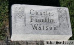 Charles Franklin Watson