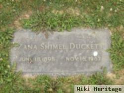 Zana Shimel Duckett