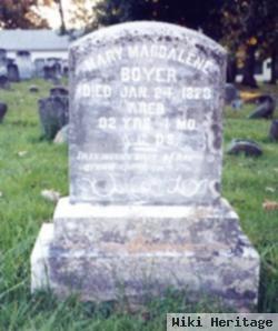 Mary Magdalene Kann Boyer