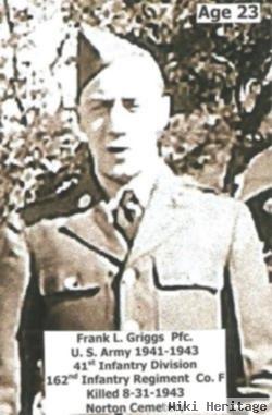 Pfc Frank L Griggs