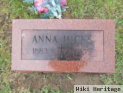 Anna Hicks