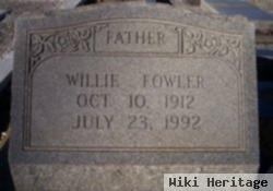William David "willie" Fowler