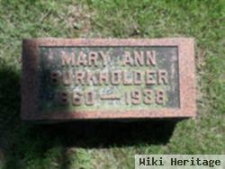 Mary Ann Rothenbuehler Burkholder