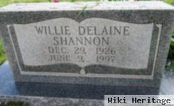 Willie Delaine Shannon